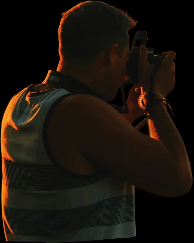 Person taking a photo